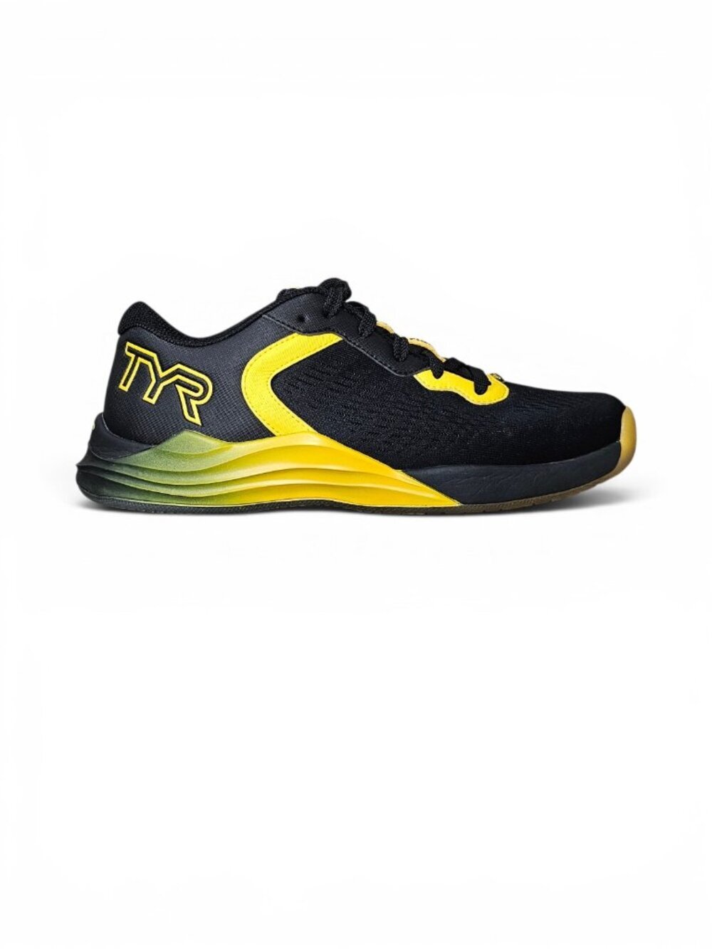 TYR CXT-1 Trainer Limited Edition Black Yellow O.U.R CrossFit Shoes M 6 W 7.5